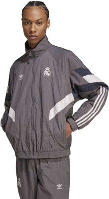 ADIDAS Full Sleeve Striped Men Jacket