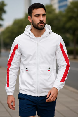 EUER Full Sleeve Colorblock Men Jacket