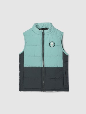 MAX Full Sleeve Colorblock Boys Jacket