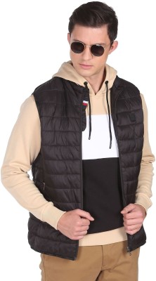 Arrow Sport Sleeveless Solid Men Jacket