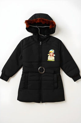VIVEKGAMENTS Full Sleeve Solid Girls Jacket