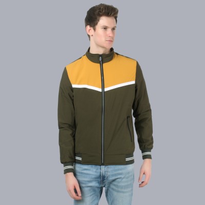 MSR STORE Full Sleeve Colorblock Men Jacket