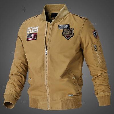 FUTSE PENO Full Sleeve Printed, Applique Men Jacket