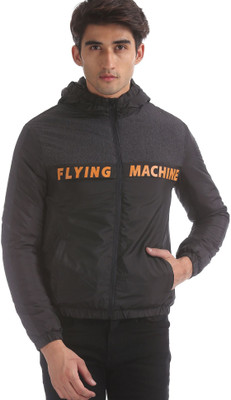 FLYING MACHINE Full Sleeve Solid Men Jacket