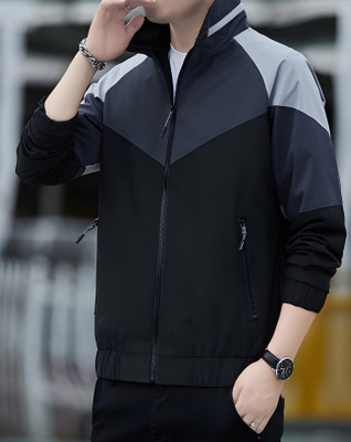 Azmani Full Sleeve Colorblock Men Jacket
