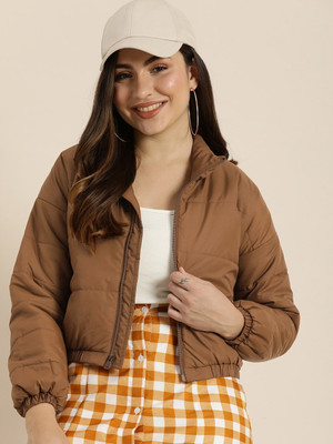HERE&NOW Full Sleeve Solid Women Jacket