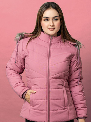 HOC Full Sleeve Self Design Women Jacket