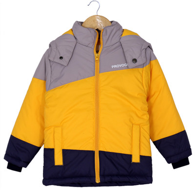 PROVOGUE Full Sleeve Colorblock Boys Jacket
