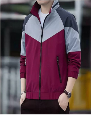 Suhoor Fashion Full Sleeve Colorblock Men Jacket