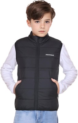 PROVOGUE Sleeveless Solid Boys Jacket