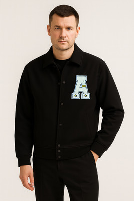 Crossbone Full Sleeve Printed Men Jacket