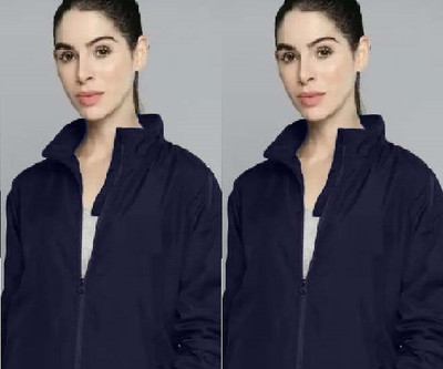 undefined Full Sleeve Self Design Women Jacket