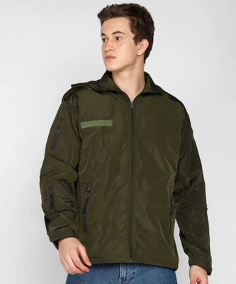 One Fort Full Sleeve Solid Men Jacket
