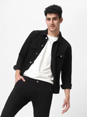 KLIZEN 3/4th Sleeve Solid Men Jacket