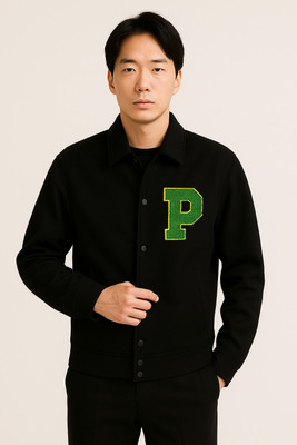Damler Full Sleeve Solid, Embroidered Men Jacket