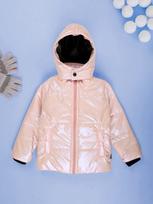 KiddoPanti Full Sleeve Solid Girls Jacket