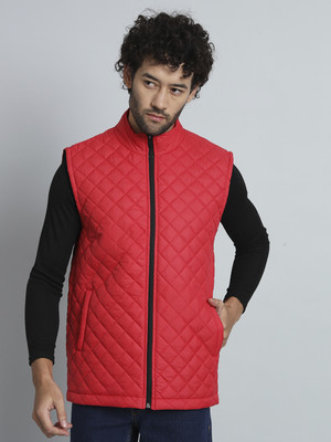 GLITO Sleeveless Solid Men Jacket