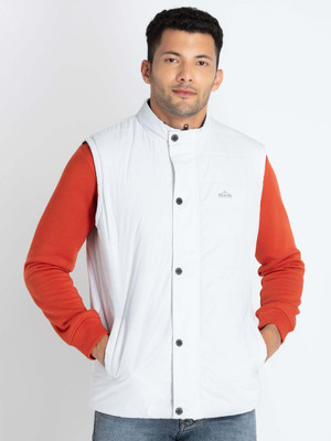 Status Quo Sleeveless Solid Men Jacket