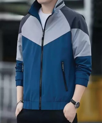 Rakshita Traders Full Sleeve Colorblock Men Jacket