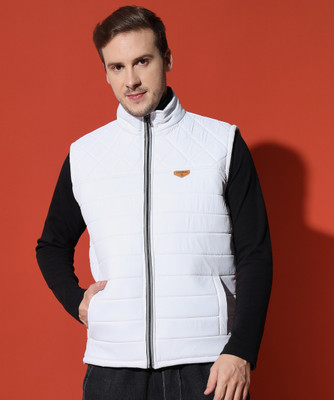 HEMLOCK Sleeveless Self Design Men Jacket