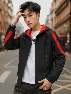 Plus91 Full Sleeve Solid Men Jacket