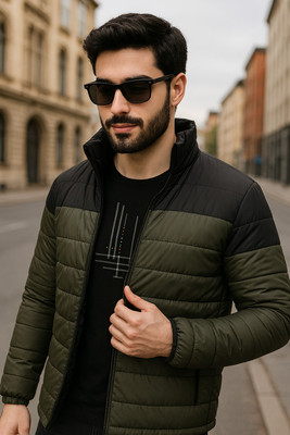 RIGO Full Sleeve Colorblock Men Jacket