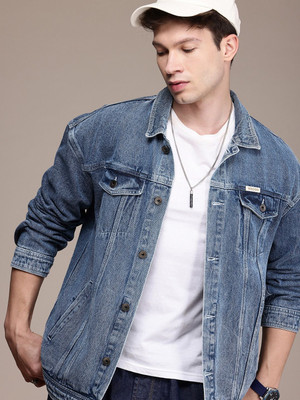 WROGN Full Sleeve Solid Men Jacket