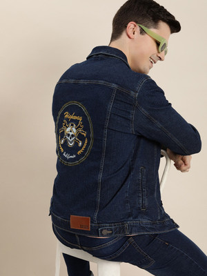 HERE&NOW Full Sleeve Self Design Men Jacket