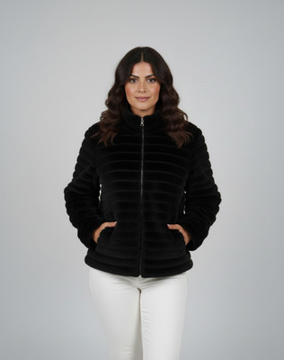 Modeve Full Sleeve Self Design Women Jacket