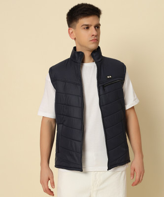 HEMLOCK Sleeveless Solid Men Jacket