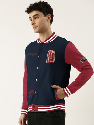 Jump Cuts Full Sleeve Printed Men Jacket