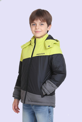 PROVOGUE Full Sleeve Colorblock Boys Jacket