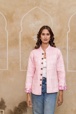 Navyas Fashion Full Sleeve Floral Print Women Jacket