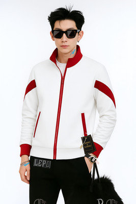JAMMYandKAMMO Full Sleeve Self Design Men Jacket