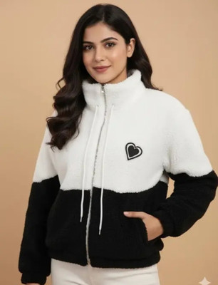 HARI OM FASHION Full Sleeve Colorblock Women Jacket