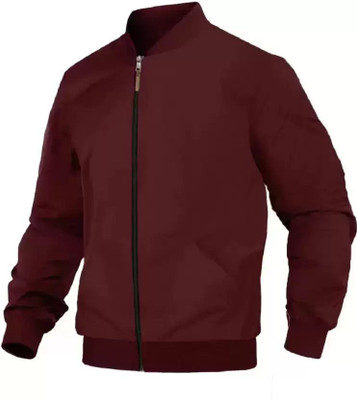 Leotude Full Sleeve Solid Men Jacket