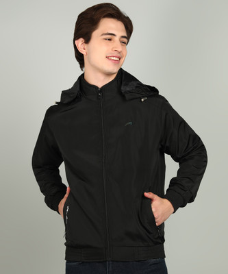 Ellipse Full Sleeve Solid Men Jacket