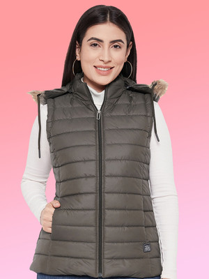VERO AMORE Sleeveless Solid Women Jacket