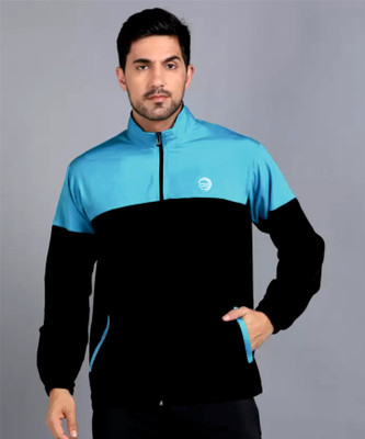 HouseOfCommon Full Sleeve Colorblock Men Jacket