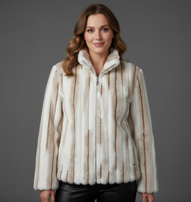 Wineberry Full Sleeve Self Design Women Jacket