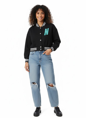 level Full Sleeve Solid Women Jacket