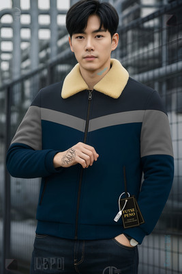 FUTSE PENO Full Sleeve Colorblock Men Jacket