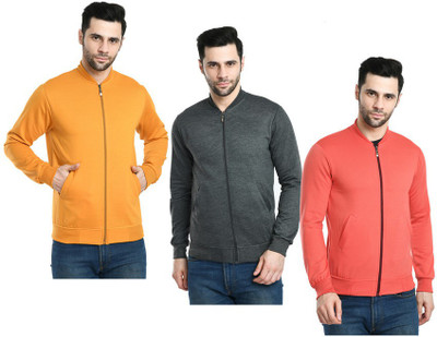 Indistar Full Sleeve Solid Men Jacket