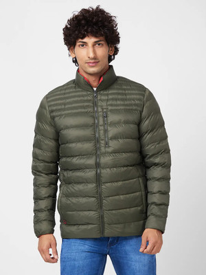 Spykar Full Sleeve Solid Men Jacket