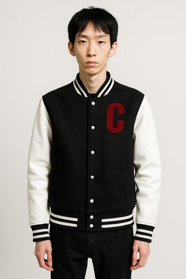 Oiin Full Sleeve Striped Men Jacket