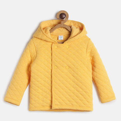 MINI KLUB Full Sleeve Self Design Baby Boys Jacket