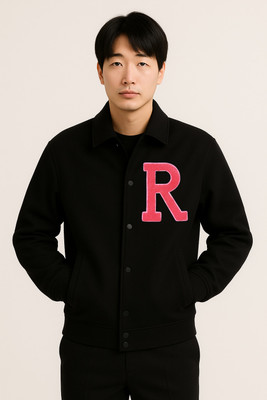Crossbone Full Sleeve Printed Men Jacket
