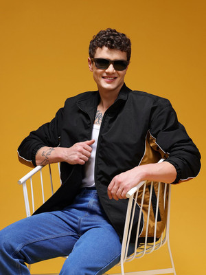 HERE&NOW Full Sleeve Colorblock Men Jacket