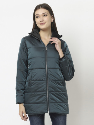 CRIMSOUNE CLUB Full Sleeve Solid Women Jacket