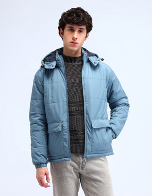 FLYING MACHINE Full Sleeve Solid Men Jacket
